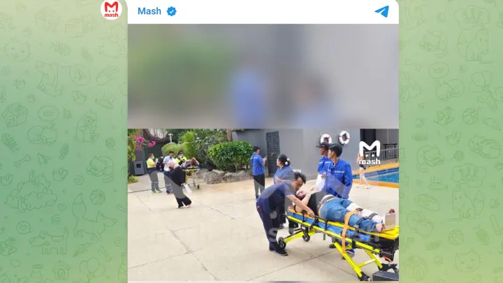 Лифт с шестью русскими туристами рухнул в отеле на Пхукете