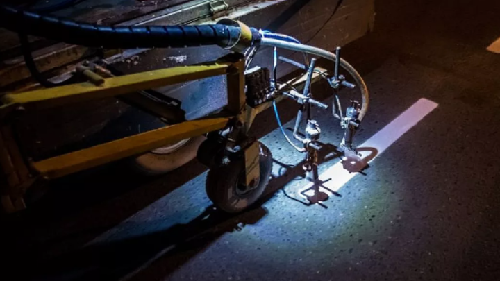 В Краснодаре вблизи 58 школ обновили дорожную разметку