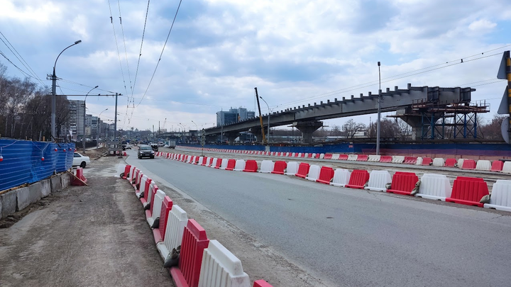 Из-за новой развязки в Новосибирске исчезнет популярный транспортный коридор
