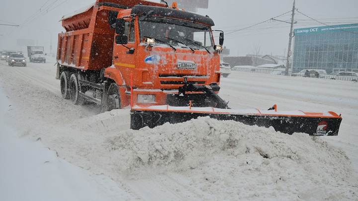 В Краснодаре за ночь выпало 30 см снега — власти