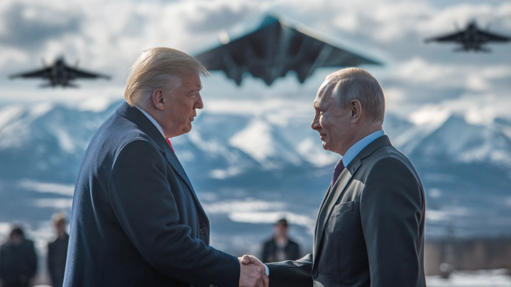 Ах, вот куда смотрел Путин: Трамп не упустил случая похвастаться в Анкоридже