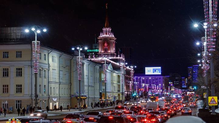 Новогодняя ночь-2024 в Екатеринбурге обошлась без ЧП