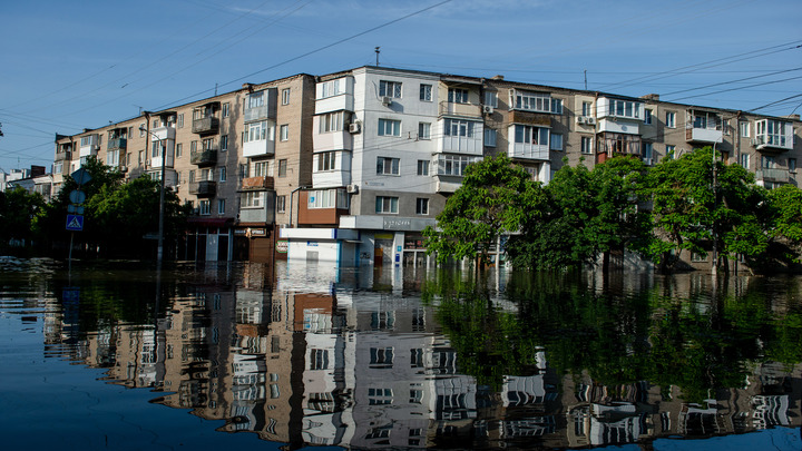Русская Атлантида. Затопленные украинцами города Херсонщины сняли из космоса