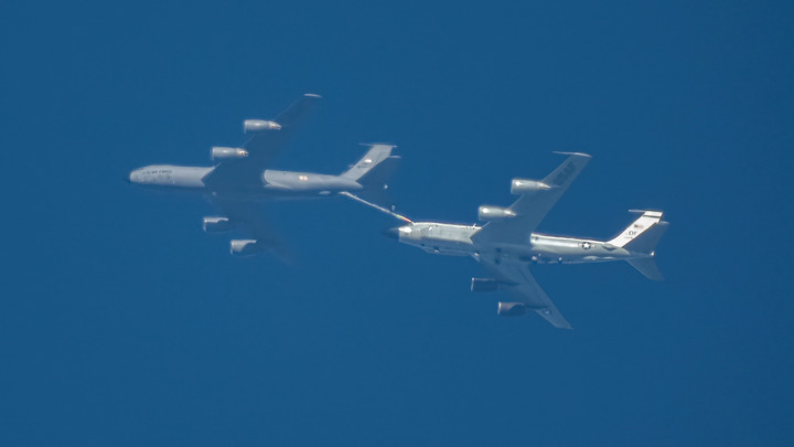 Над Черным морем пролетел самолет НАТО