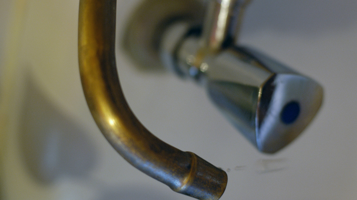 В Балхаше воду заклинило на неопределённое время