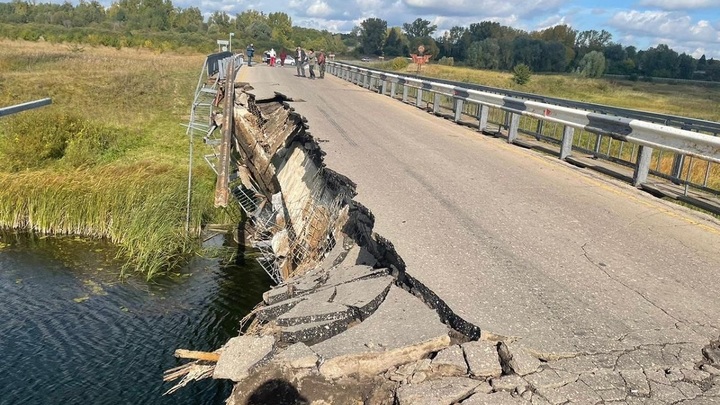 В Воротынском районе начали строить мост через Ургу: предыдущий рухнул год назад