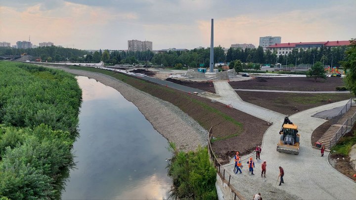 В кемеровском Парке Жукова появятся тёплые и светлые туалеты