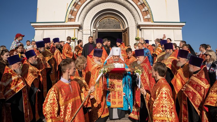 Всероссийский молебен о Победе: Сибирь молится Георгию Победоносцу