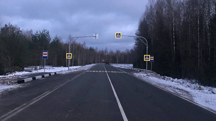 На трех дорогах в Архангельской области завершили ремонт