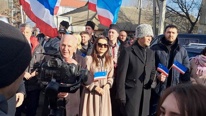 Гуцул прибыла в Москву на съезд сторонников вступления Молдавии в ЕАЭС