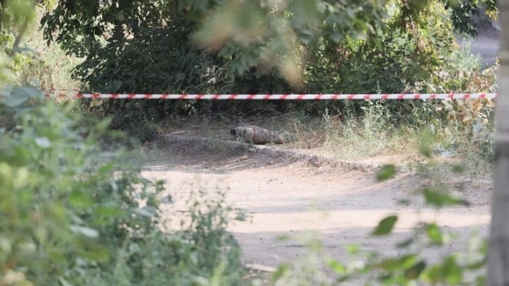 В Самаре 13 августа обнаружено пять артиллерийских снарядов: лежали на обочине