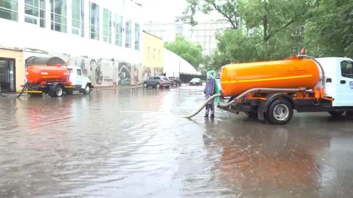 В Раменском округе коммунальные службы работают с повышенной интенсивностью, ликвидируя подтопления