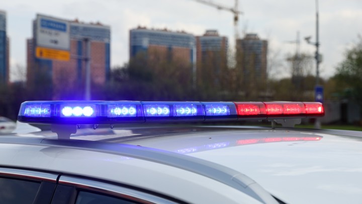 Машина скорой помощи попала в аварию в центре Москвы