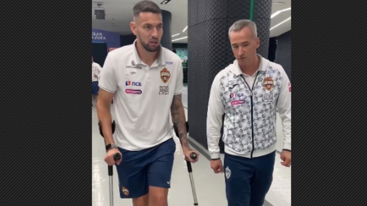 Защитнику ЦСКА наложили четыре шва на ногу после фола хавбека Краснодара