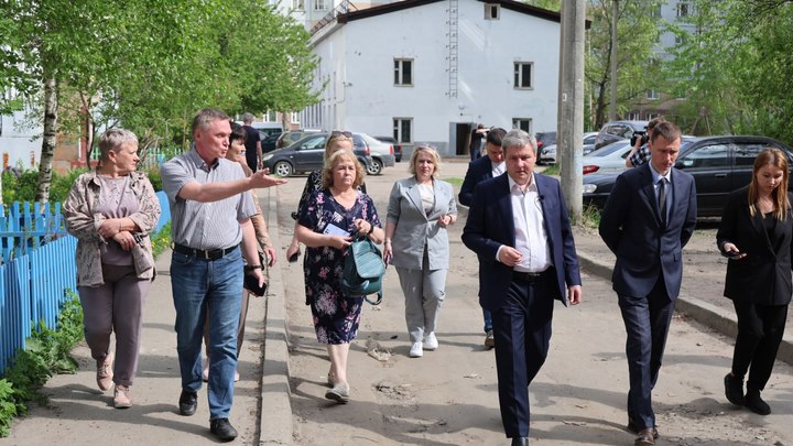 В Архангельске начали ремонтировать дворовые проезды